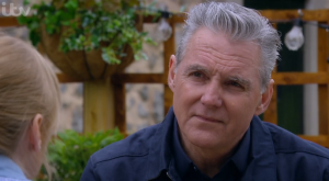 Emmerdale Frank Michael Praed Credit: ITV