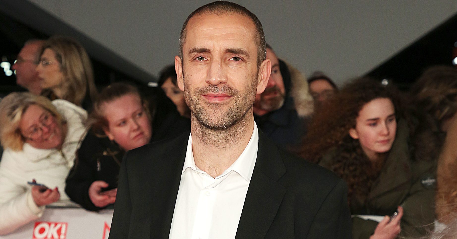 The National Television Awards 2018, 02 Arena, London UK, 23 January 2018, Photo by Brett D. Cove Pictured: James Hooton,Andrew Scarborough Anne Hegerty Ant Middleton Charlotte Bellamy David Walliams Diane Parish Eddie Eyre Eden Taylor-Draper Elizabeth Estensen Emma Barton Perry Fenwick Faye McKeever Gary Lucy Ashley Taylor Dawson Gillian Taylforth Jake Wood Dean Gaffney Richard Blackwood James Hooton Lesley Dunlop James White Jamie Borthwick Harry Reid Jennier Metcalfe Jeremy Kyle Graham Stanier Joel Dommett Jordan Davies Katherine Dow Blyton Kem Cetinay Chris Hughes Laura Norton Laura Wright Linda Robson Mark Labbett Katie Labbett Martin Compston Vicky McClure Martin Lewis Dr Zoe Williams Mo Adeniran Ned Porteous Nina Wadia Ollie Locke Peter Andre Rishi Nair Rob Mallard Roman Kemp Rudolph Walker Seal Shappi Khorsandi Iain Lee Sharon Marshall Dr Chris Steele Sinead Keenan Stanley Johnson Tallia Storm Thomas Atkinson Sandra Marvin Tony Audenshaw Ref: SPL1650045 240118 NON-EXCLUSIVE Picture by: SplashNews.com Splash News and Pictures Los Angeles: 310-821-2666 New York: 212-619-2666 London: 0207 644 7656 Milan: +39 02 56567623 photodesk@splashnews.com World Rights