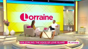 love island iain stirling lorraine christine lampard
