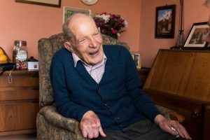 Alf Smith who has died at the age of 111