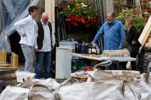 Work is ongoing at the Woolie (Credit: ITV)