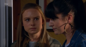 Amy and Kerry killed Frank - but haven't paid for it (Credit: ITV)