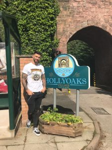 Jake's spent his first day on set (Credit: Lime Pictures/Channel 4)