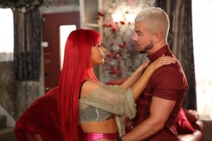 Goldie and Joel are on thin ice (Credit: Lime Pictures/Channel 4)