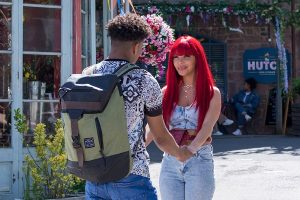 Goldie wasn't happy at the idea of Prince travelling Hollyoaks