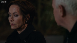 Connie leaves Casualty Credit: BBC