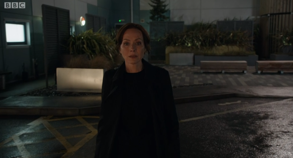 Connie leaves Casualty Credit: BBC