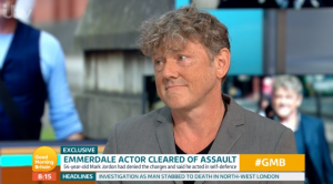Emmerdale Mark Jordon on GMB Credit: ITV