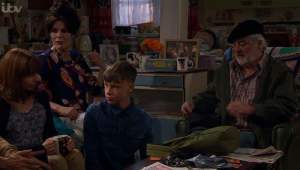 Samson returned from his trip away Emmerdale