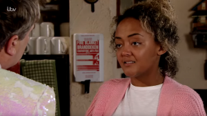 Amy learnt Emma is her sister Coronation Street