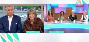 Eamonn teased Christine