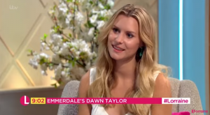 Olivia was terrified ahead of her Dale debut (Credit: ITV)