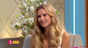 The actress admits she can't watch herself (Credit: ITV)