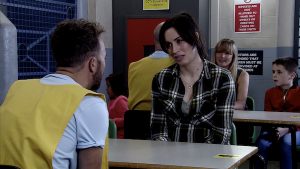 Shona's forced to tell David the truth (Credit: ITV)
