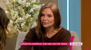Samantha spoke to stand-in host Christine (Credit: ITV)