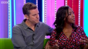 Matt Baker and Angelica Bell