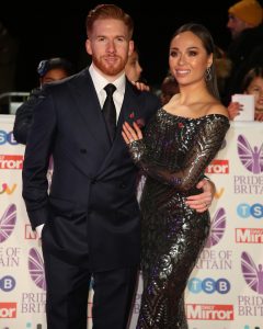 Neil and Katya got things in order before they made their announcement (Credit: SplashNews.com/Brett D.Cove)