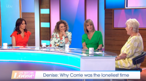 Denise talked about her Corrie days on Loose Women 