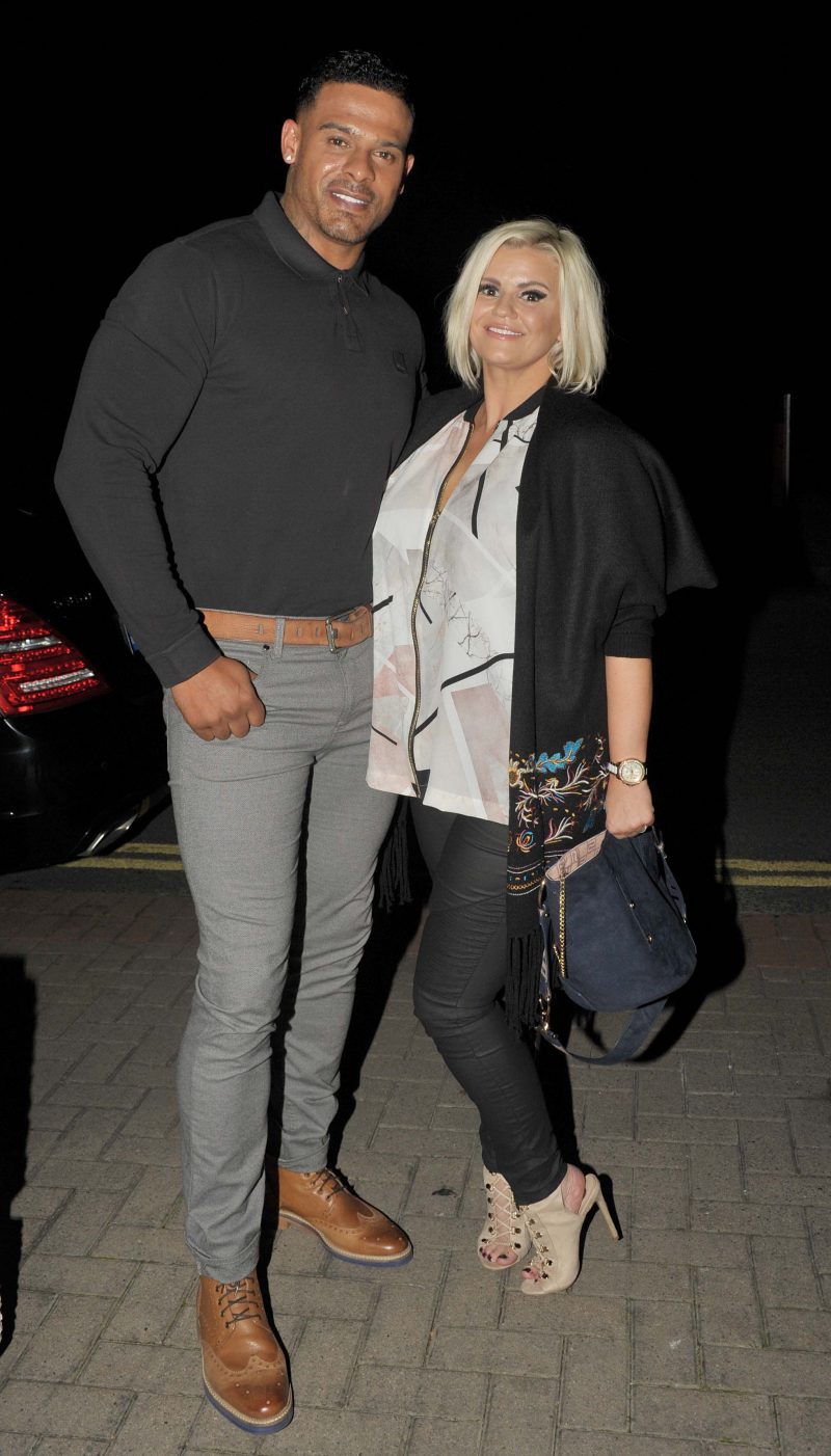 George Kay and Kerry Katona