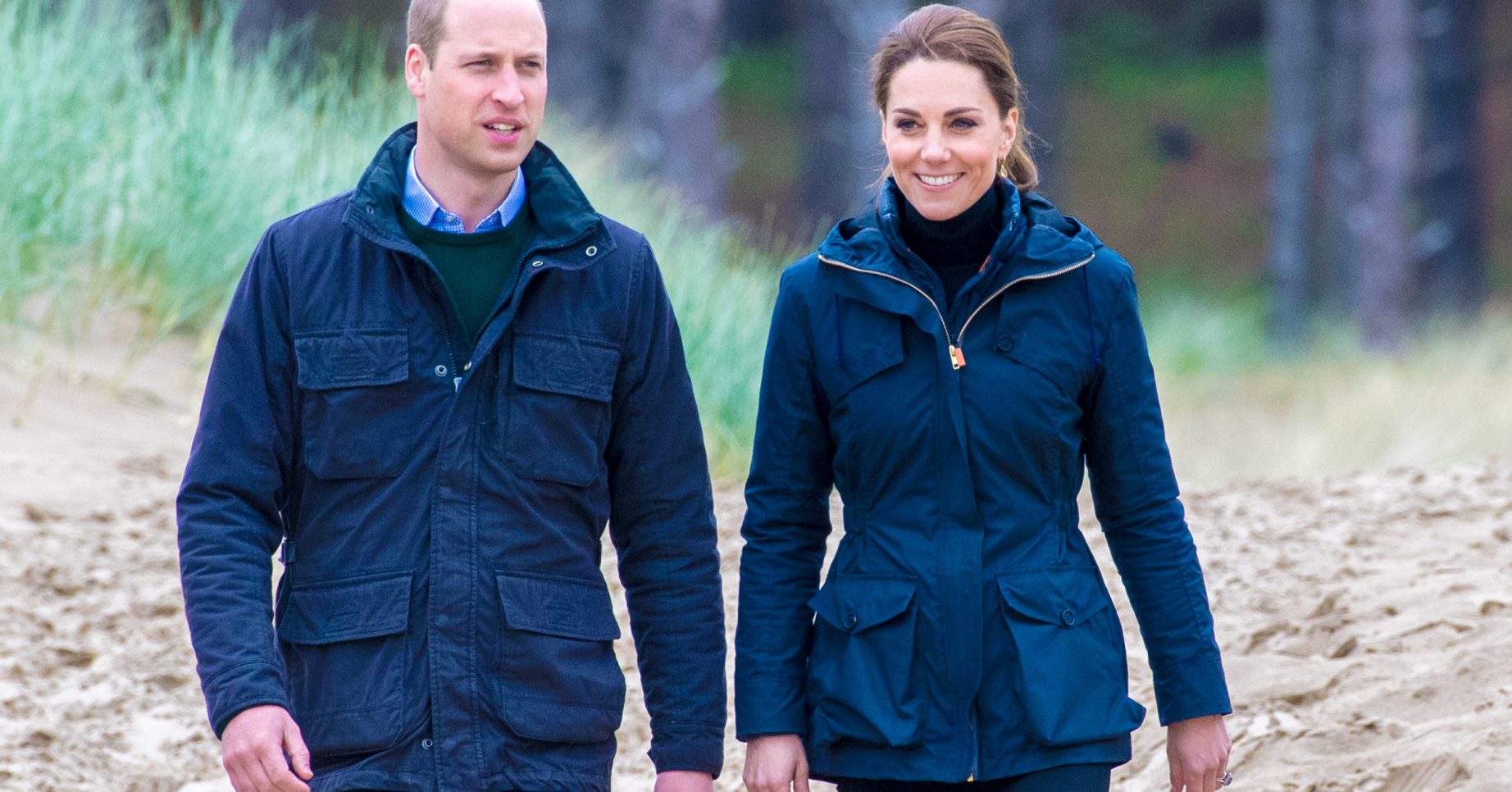 Prince William And Catherine Duchess Of Cambridge Visit North Wales