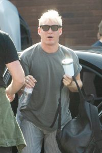 The Professional dancers and celebrities in this years 'Strictly Come Dancing' arrive for rehearsals as they continue in West London with some classic cars being used as props. Pictured: Jamie Laing Ref: SPL5110052 200819 NON-EXCLUSIVE Picture by: Matt Sprake / SplashNews.com Splash News and Pictures Los Angeles: 310-821-2666 New York: 212-619-2666 London: 0207 644 7656 Milan: +39 02 56567623 photodesk@splashnews.com World Rights