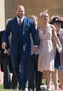 James Haskell and Chloe Madeley