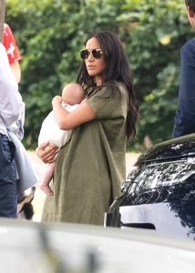 Meghan gave birth to Archie in May (Credit: SplashNews.com)