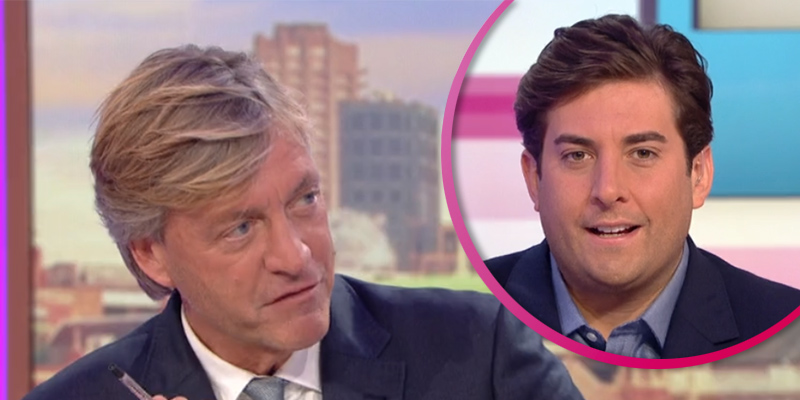 Richard Madeley and James Argent