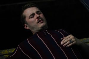 WARNING: Embargoed for publication until 00:00:01 on 22/08/2019 - Programme Name: EastEnders - July - September - 2019 - TX: 29/08/2019 - Episode: EastEnders - July - September - 2019 - 5980 (No. 5980) - Picture Shows: *NOT FOR USE PRE-TX WITHOUT PRIOR APPROVAL* Callum and Ben fight. Ben Mitchell (MAX BOWDEN) - (C) BBC - Photographer: Jack Barnes