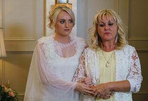 Sinead and her auntie Beth on her wedding day (Credit: ITV)