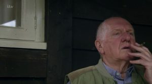 Emmerdale Doug smokes weed in public