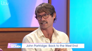 John Partridge Loose Women Credit: ITV