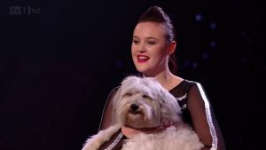 Ashleigh and Pudsey on BGT