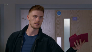 Hospital stranger Emmerdale