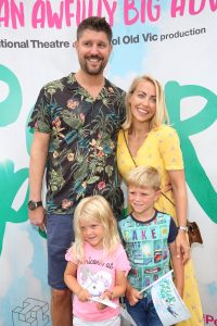 Laura Hamilton kisses her husband Alex Goward at Peter Pan - VIP opening at Troubadour White City Theatre in London Pictured: Laura Hamilton,Alex Goward Ref: SPL5106255 270719 NON-EXCLUSIVE Picture by: Ana M Wiggins / SplashNews.com Splash News and Pictures Los Angeles: 310-821-2666 New York: 212-619-2666 London: 0207 644 7656 Milan: +39 02 56567623 photodesk@splashnews.com World Rights