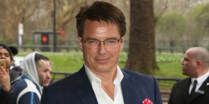 Celebrities attend the TRIC Awards 2019 at the Grosvenor House Hotel in London Pictured: John Barrowman Ref: SPL5071910 120319 NON-EXCLUSIVE Picture by: Brett D. Cove / SplashNews.com Splash News and Pictures Los Angeles: 310-821-2666 New York: 212-619-2666 London: 0207 644 7656 Milan: +39 02 56567623 photodesk@splashnews.com World Rights