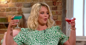 Emily Atack Saturday Kitchen2