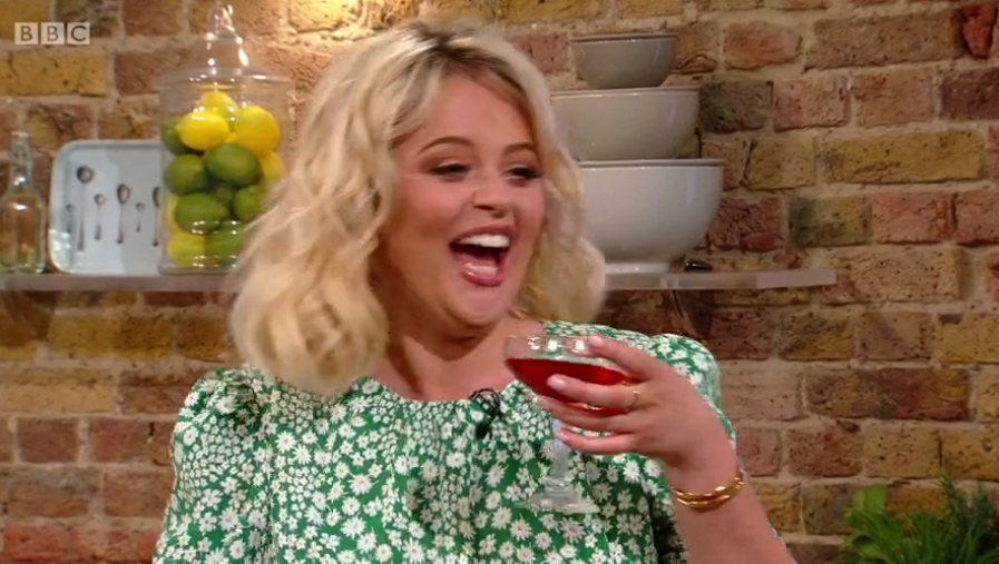 Emily Atack Saturday Kitchen2