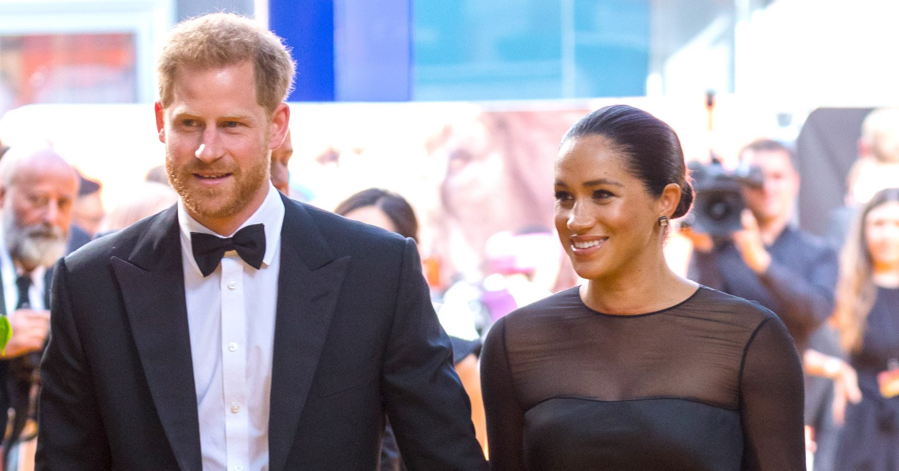 Prince Harry, the Duke of Sussex and Meghan, the Duchess of Sussex attend the premiere of The Lion King in London Pictured: Prince Harry,the Duke of Sussex and Meghan,the Duchess of Sussex Ref: SPL5103974 150719 NON-EXCLUSIVE Picture by: SplashNews.com Splash News and Pictures Los Angeles: 310-821-2666 New York: 212-619-2666 London: 0207 644 7656 Milan: +39 02 56567623 photodesk@splashnews.com World Rights