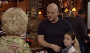 Ross played Grant in EastEnders on and off from 1990 till 2016 