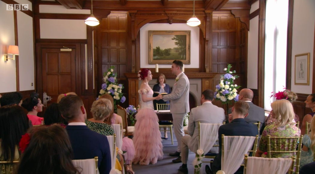 Whitney dumps Callum at the altar