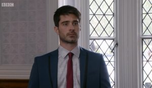 Leo was first seen talking to Tiffany EastEnders