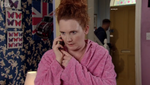 Fiz has been hiding a big secret (Credit: ITV)