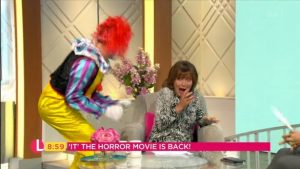 Lorraine Kelly clown