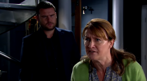 Susan plays Lee's mum Wendy in Emmerdale