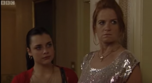 EastEnders Whitney and Bianca Credit: BBC/YouTube