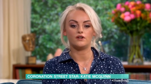 Corrie Katie McGlynn Credit; ITV