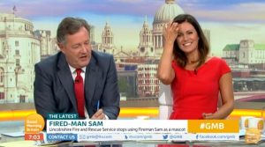 Piers Morgan and Susanna Reid