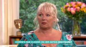 Sue told of her fight for life on This Morning (Credit: ITV)