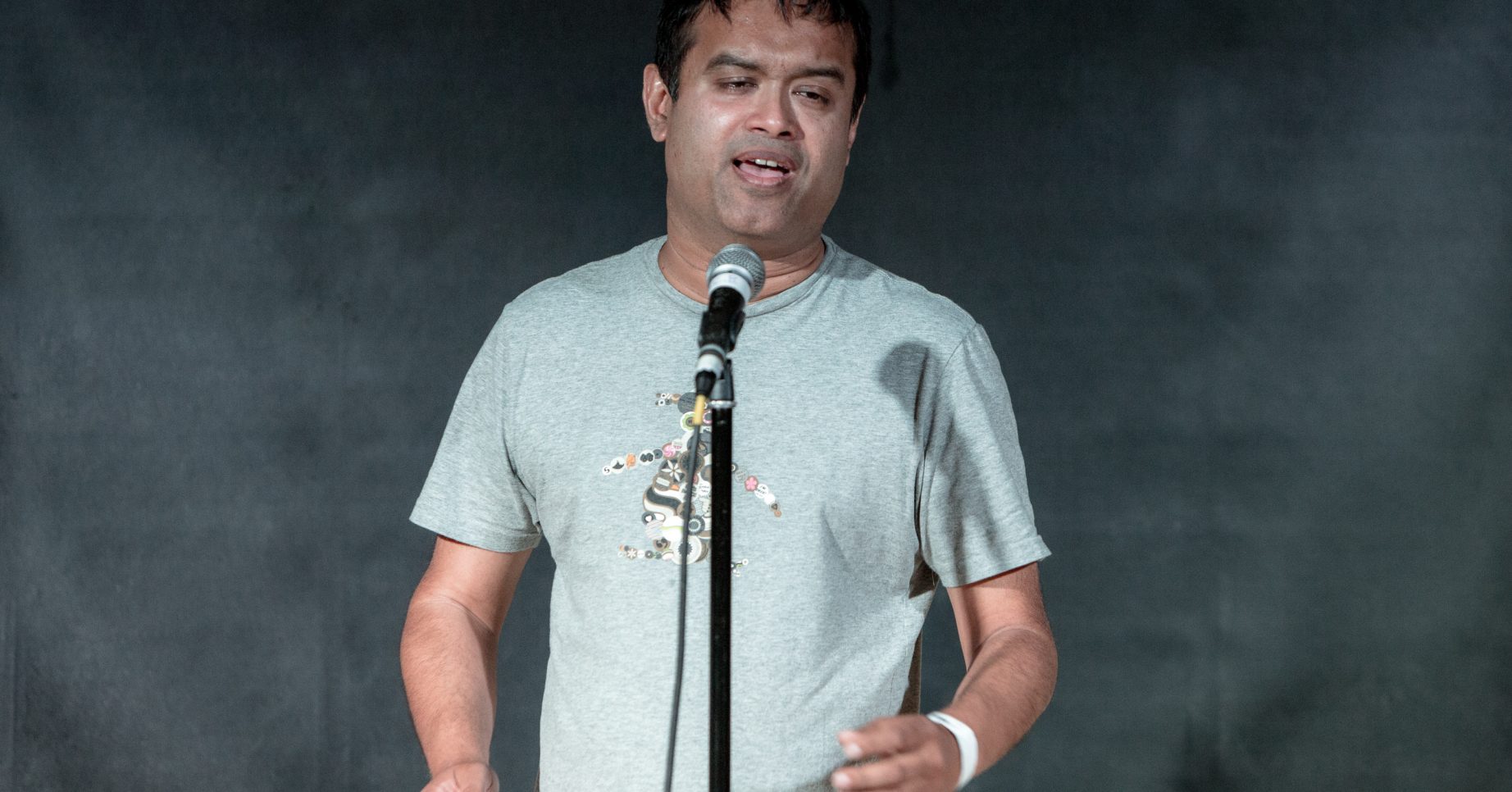 Comedy Crate Festival held at various venues throughout Northampton, UK Featuring: Paul Sinha Where: Northampton, United Kingdom When: 22 Jul 2018 Credit: WENN.com